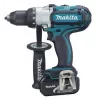 Makita DDF451RTJ taladro, sin llave, 2,1 kg, negro, azul