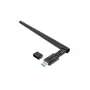 Lanberg NC-1200-WIE adaptador WiFi USB 3.0 AC1200 de doble banda, 1 antena externa + 1 interna, negro