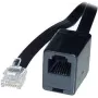 Cable de teléfono ShiverPeaks BS70226-6/6 6 m negro
