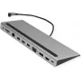 VALUE estación de acoplamiento multipuerto USB 3.2 Gen 2 Type-C, 4K HDMI/DP, VGA, USB, lector de tarjetas, PD, LAN, audio (12.99.1117)