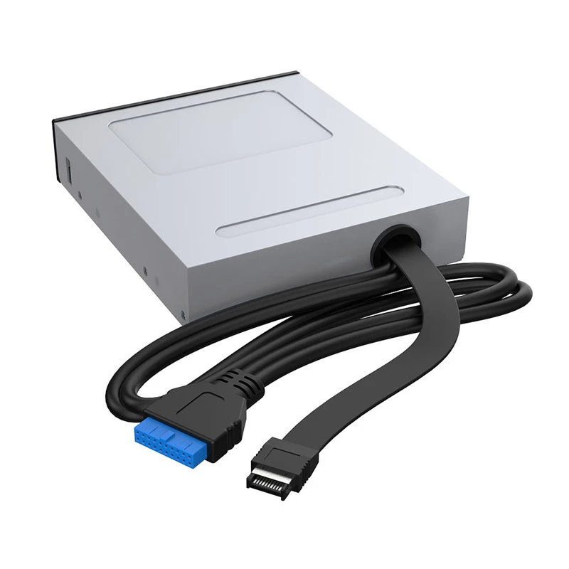 Panel USB 20Gbps Type-C Akasa con dos puertos Type-A de 5Gbps