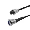 Qoltec 51923 inversor de onda sinusoidal pura Monolith | 3000W | 6000W | 24V a 230V | LCD
