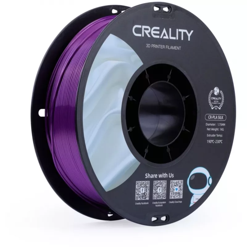 Material de impresión 3D Creality 3D 3301120005 lila seda 1 kg