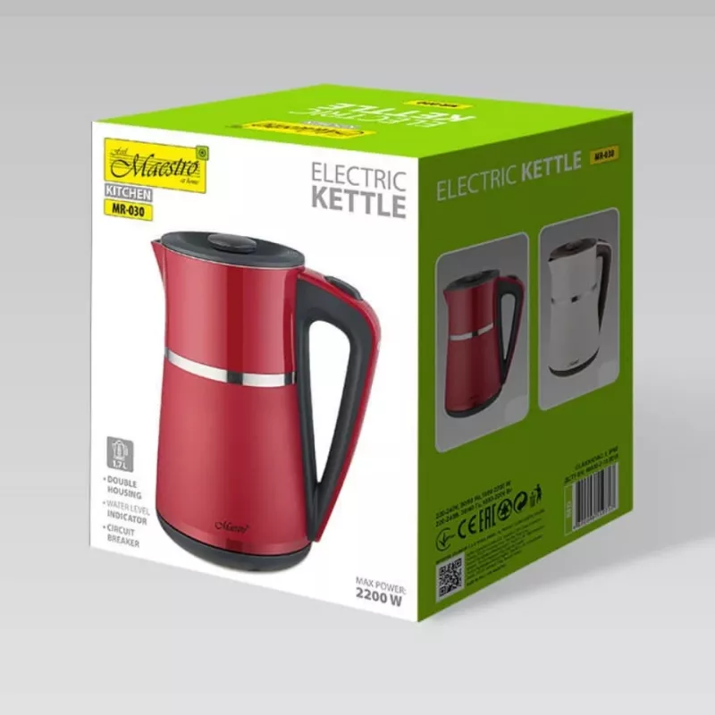 Hervidor de agua Feel-Maestro MR030 ROJO