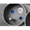 Armac Multi M12 | Regleta de enchufes | Protección contra sobretensiones, 12 tomas, cable de 5m, negra