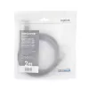 LogiLink CDA0107 Adaptador de cable de vídeo 2 m DisplayPort HDMI negro gris