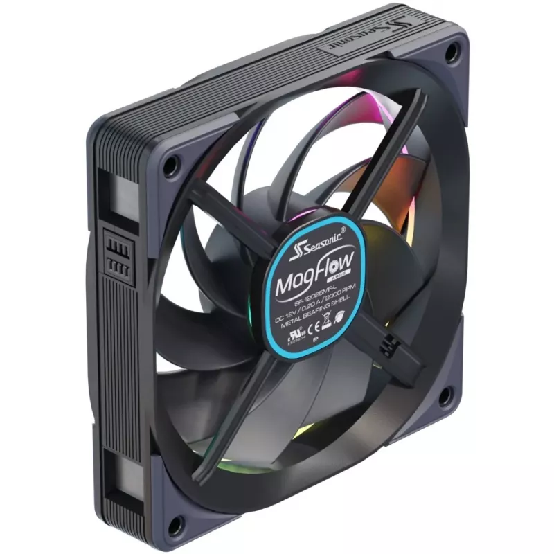 Seasonic MagFlow ARGB 120mm Kit de 3 ventiladores