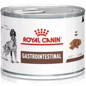 Alimento húmedo dietético Royal Canin Gastro Intestinal 200 g — perros adultos, ave, apoyo a la digestión