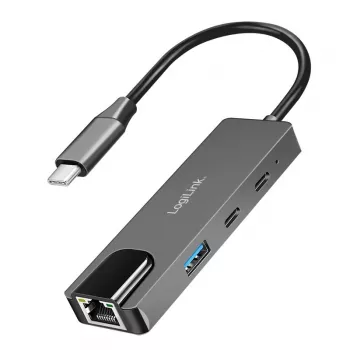 Hub USB 3.2 Gen1, 3 puertos con Ethernet 2,5G