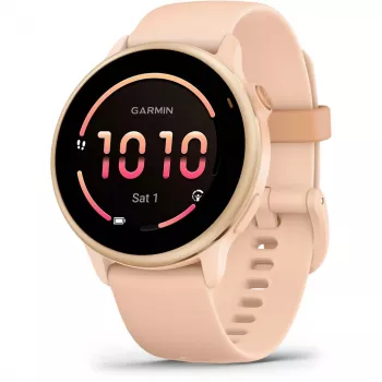 Garmin vívoactive 6 3,05 cm (1,2) AMOLED 42 mm Digital 390 x 390 píxeles Pantalla táctil Rosa Wi-Fi GPS (satélite)