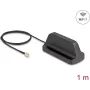 Antena DELOCK 81453 WiFi 7 conector macho RP-SMA omnidireccional 2,5–3,6 dBi