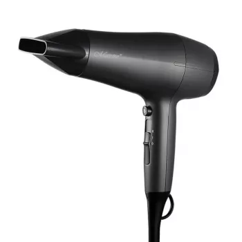 Secador de pelo Maestro MR-217 2200 W, motor DC, 2 velocidades, golpe de aire frío, boquilla de estilismo, negro-grafito