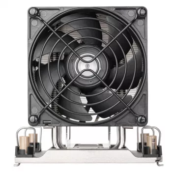 Disipador de CPU Silverstone SST-XE04-4677VB, zócalo Intel 4677 - plateado