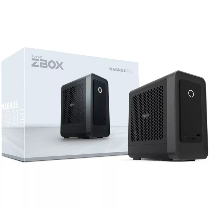 ZOTAC ZBOX-EU27507TC-BE-W5B Intel Core Ultra 7 265 RTX 5070 Ti 16GB DDR5 1TB SSD M.2 W11H WIFI BT 5G LAN GLAN 3xDP HDMI EMEA EU+UK (ZBOX-EU27507TC-BE-W5B)