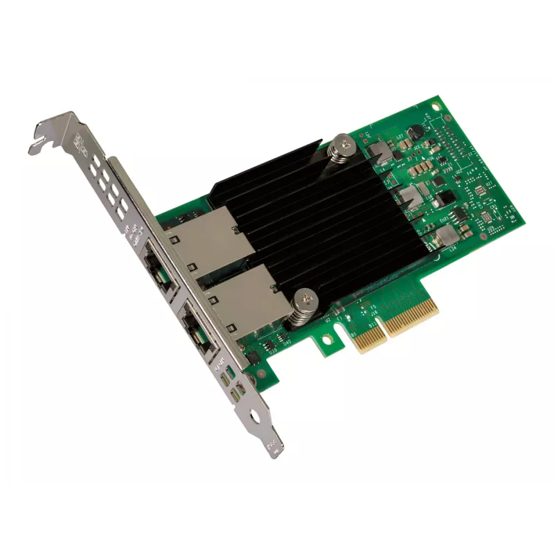 Intel Ethernet Converged Network Adapter X550-T2 - Adaptador de red - PCIe 3.0 x4 perfil bajo - 10Gb Ethernet x 2 (X550T2BLK)
