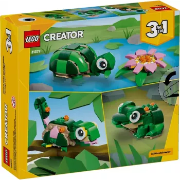 LEGO CREATOR 3 IN 1 31377 Tortuga con nenúfar