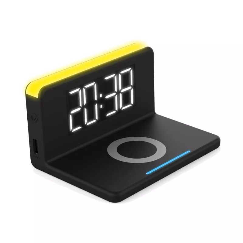 Despertador digital Terratec ChargeAir Negro Amarillo 286141