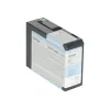 Epson Pack individual cian claro T580500, cian claro, tinta pigmentada, 80 ml, 1 unidad, pack individual