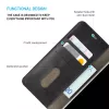 Fixed Opus | Funda tipo libro | Samsung | Galaxy S26 Ultra | Piel sintética | Negro