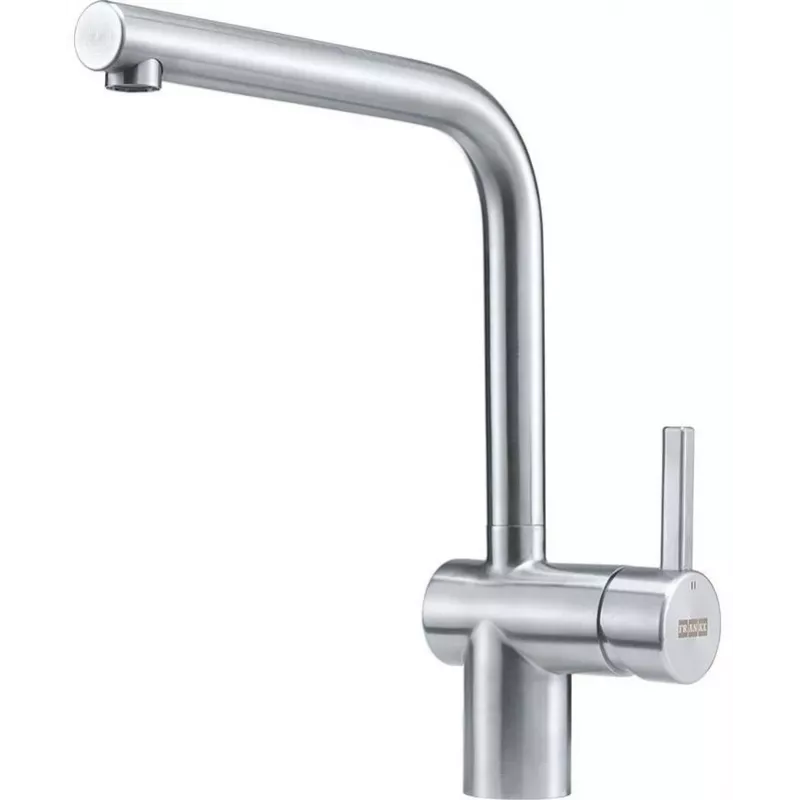 Grifería Atlas Neo Caño giratorio lateral HP Versión acero inoxidable
