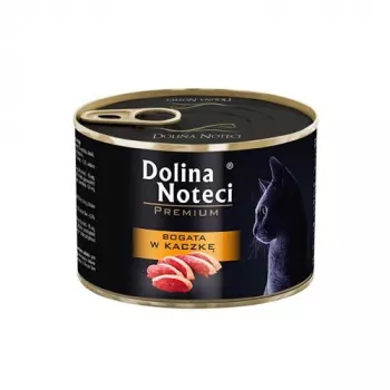 Comida húmeda para gatos Dolina Noteci DOLINA NOTECI Premium — pato, 185 g, gatos adultos, sin gluten ni soja
