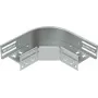 OBO codos 90° RB 90 610 FS para bandeja portacables hor.60x100 (6036560)