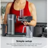 NINJA Cold Press Juicer | Neverclog JC151EU | Tipo exprimidor en frío | gris | 150 W | número de velocidades 1
