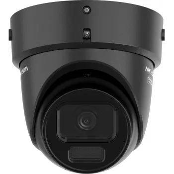 Cámara IP Hikvision DS-2CD2H46G2H-IZSY(2.8-12mm)eFNegro — objetivo varifocal 2,8–12 mm, cúpula antivandálica para exterior