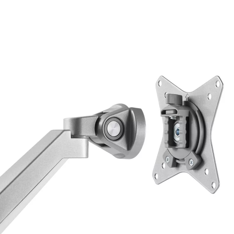 Soporte para monitor Ergo Office ER-405G montaje en escritorio giratorio inclinable orientable 13–32 pulgadas VESA universal