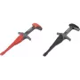 VOLTCRAFT Juego de pinzas de seguridad conector hembra 4 mm CAT III 1000 V, CAT IV 600 V Negro/Rojo MSK-115 (VC-8308585)