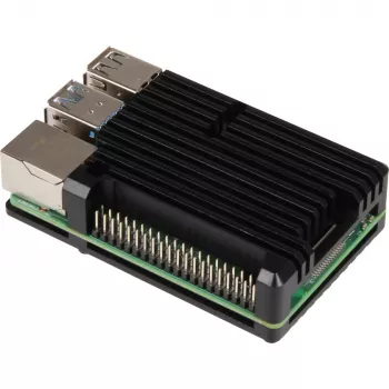 Raspberry Pi RB-ALUCASEP4+07 negro