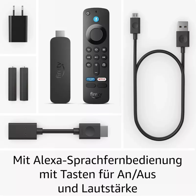 Amazon Fire TV Stick 4K Plus con compatibilidad con Wi-Fi 6 y streaming en Dolby Vision/Atmos y HDR10+