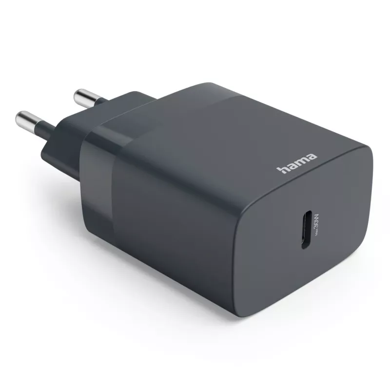 Hama 00086442 cargador para dispositivos móviles smartphone gris AC carga rápida interior