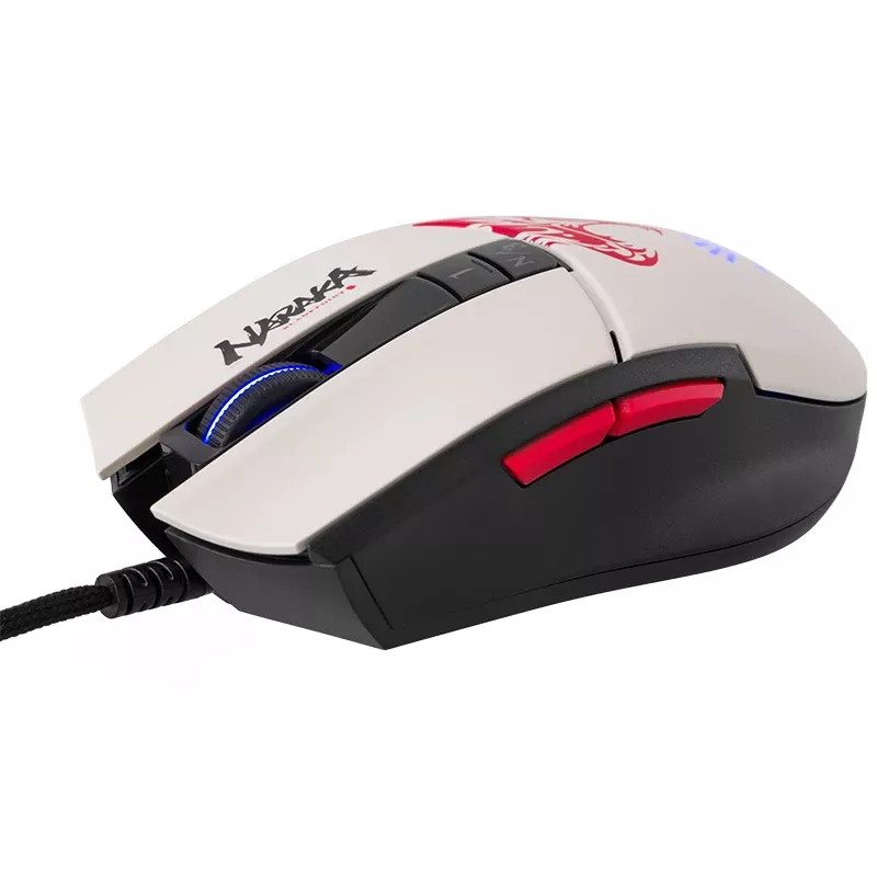Ratón gaming con cable A4Tech Bloody L65 MAX RGB 16000 DPI Ergonómico para diestros