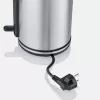 Hervidor de agua SEVERIN WK 3449 — 1,7 l, 2400 W, acero inoxidable/plástico, negro-plata