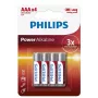 Pilas Philips Power Alkaline AAA, pack de 4