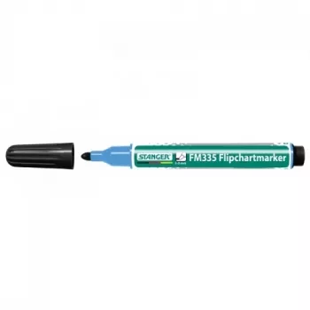 Rotulador de flipchart STANGER 335, 1-3 mm, negro, 1 ud. 713000