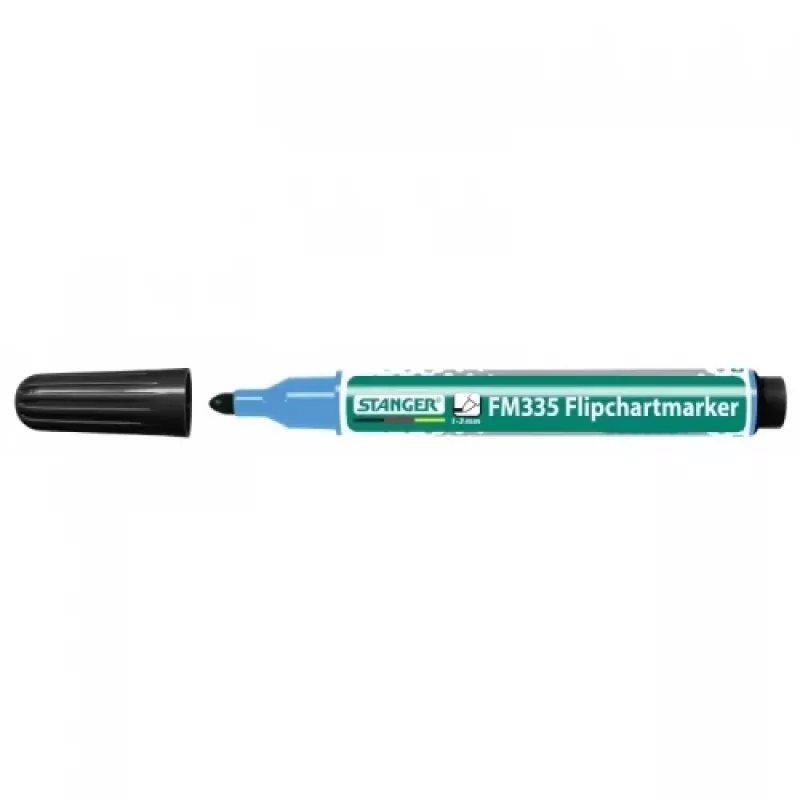 Rotulador de flipchart STANGER 335, 1-3 mm, negro, 1 ud. 713000