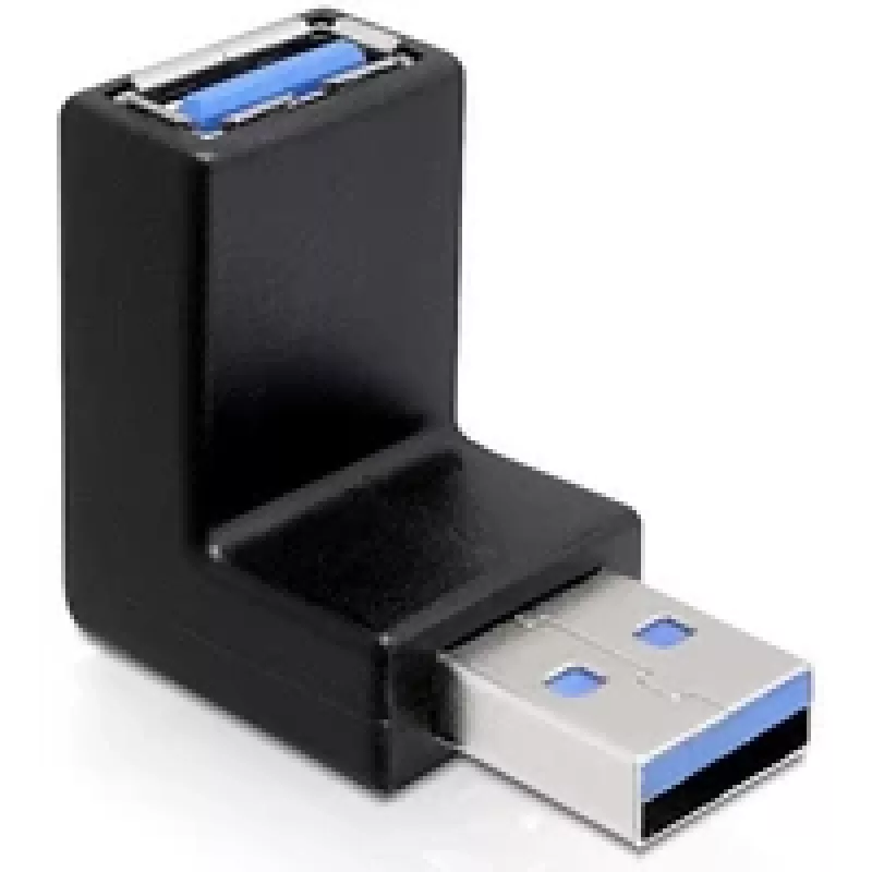 Adaptador USB 3.0 M/H DeLOCK 65340 Negro