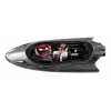 Lancha rápida radiocontrol Amewi Stingray Jet Drive 335mm RTR, efecto carbono