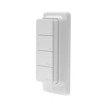 Set de controlador WiFi Shelly Shutter BLU RC Button 4 — relé inteligente para persianas y toldos
