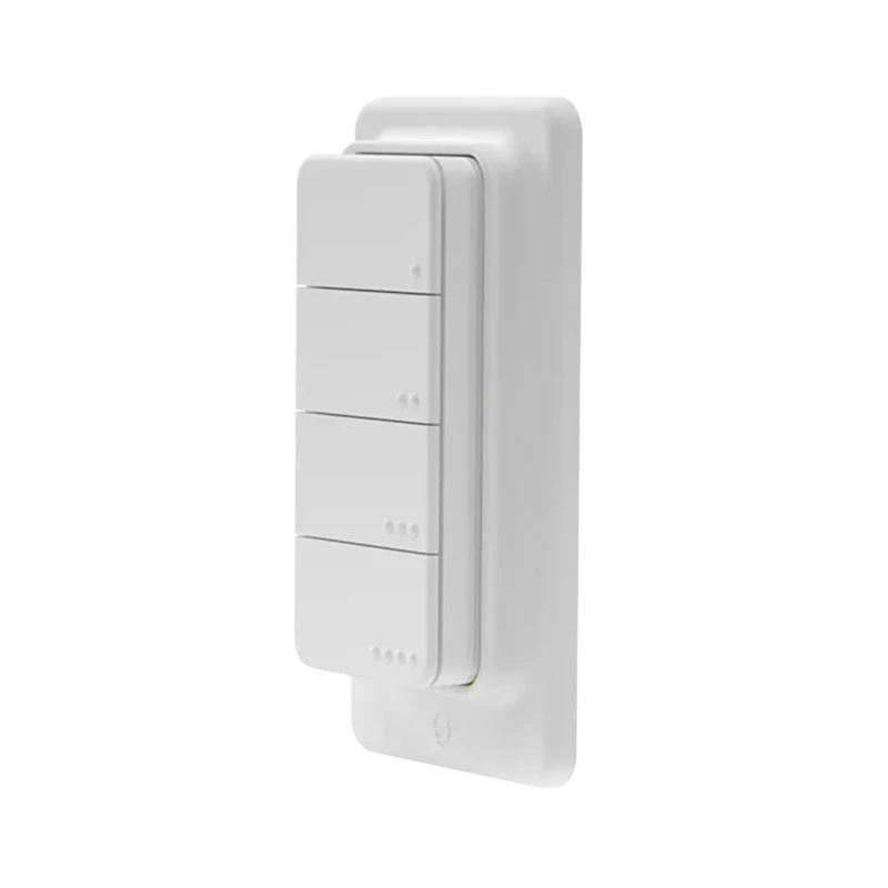Set de controlador WiFi Shelly Shutter BLU RC Button 4 — relé inteligente para persianas y toldos