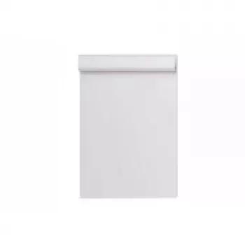 MAUL Portapapeles de plástico, pinza en el lado corto A4, Blanco (23101-02)