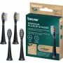 Cabezales de cepillo Beurer SC Premium Plaque Eraser Green Planet, negros, pack de 4