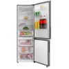 Frigorífico-congelador independiente TEKA RBF 54650 SS XL, Acero inoxidable, 401 L capacidad total, Congelador inferior, No Frost, Control táctil