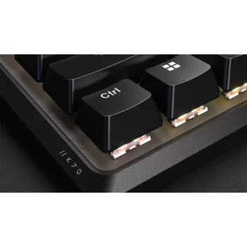 Teclado mecánico para gaming CORSAIR K70 Core TKL USB RGB LED, negro