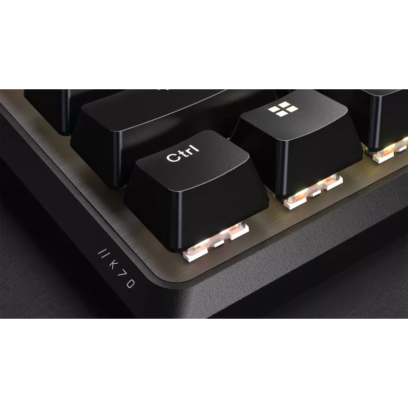 Teclado mecánico para gaming CORSAIR K70 Core TKL USB RGB LED, negro