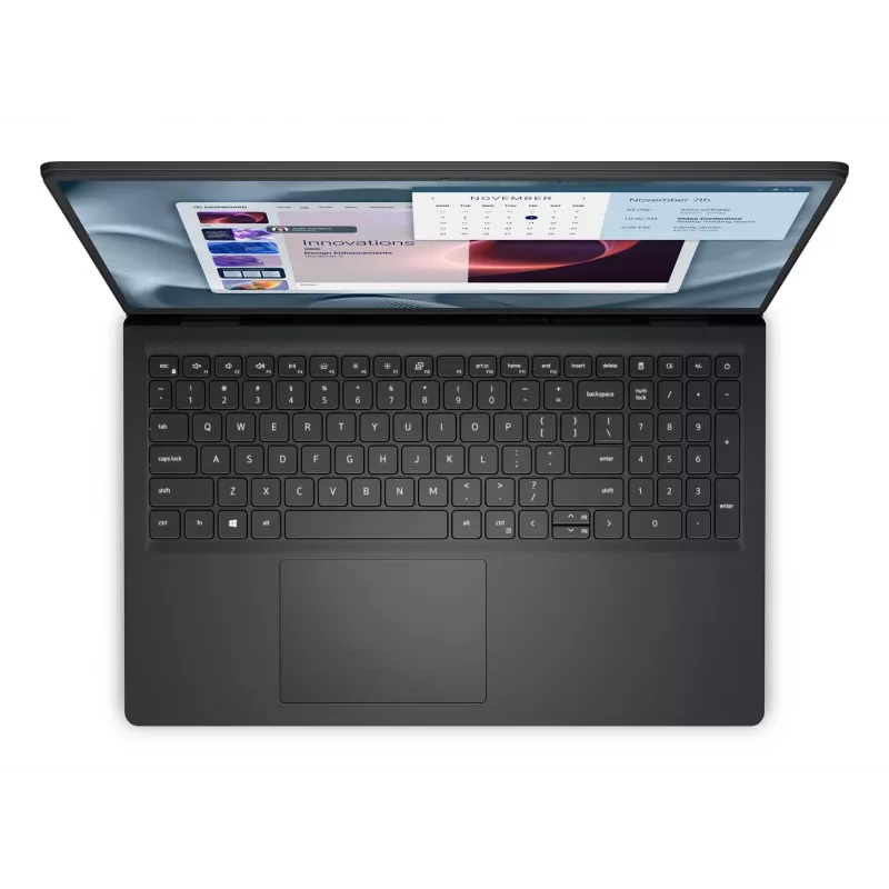 DELL Pro 15 Essential PV15250 Intel® Core™ i5 i5-1334U Portátil 39,6 cm (15,6 inch) Full HD 8 GB DDR5-SDRAM 512 GB SSD Wi-Fi 6 (802.11ax) Windows 11 Pro Negro
