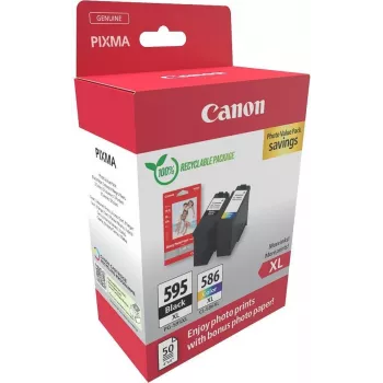 Pack de cartuchos de tinta Canon 7170C004 original alto (XL) rendimiento 2 uds. — negro, cian, magenta, amarillo, 9,7 ml