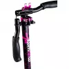 Patinete de aluminio Pro 215 mm (negro/rosa)